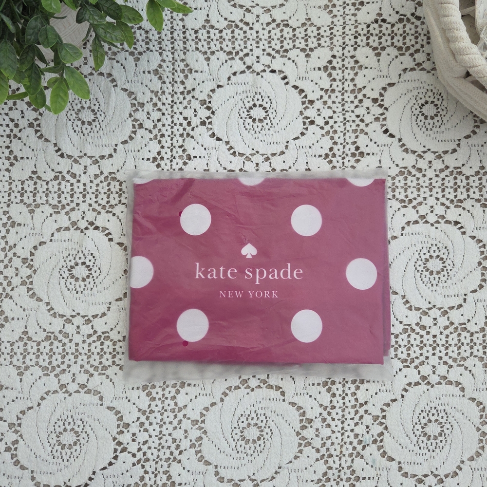 Kate Spade Pink Polka Dot Tote Bag - Picture 5 of 6